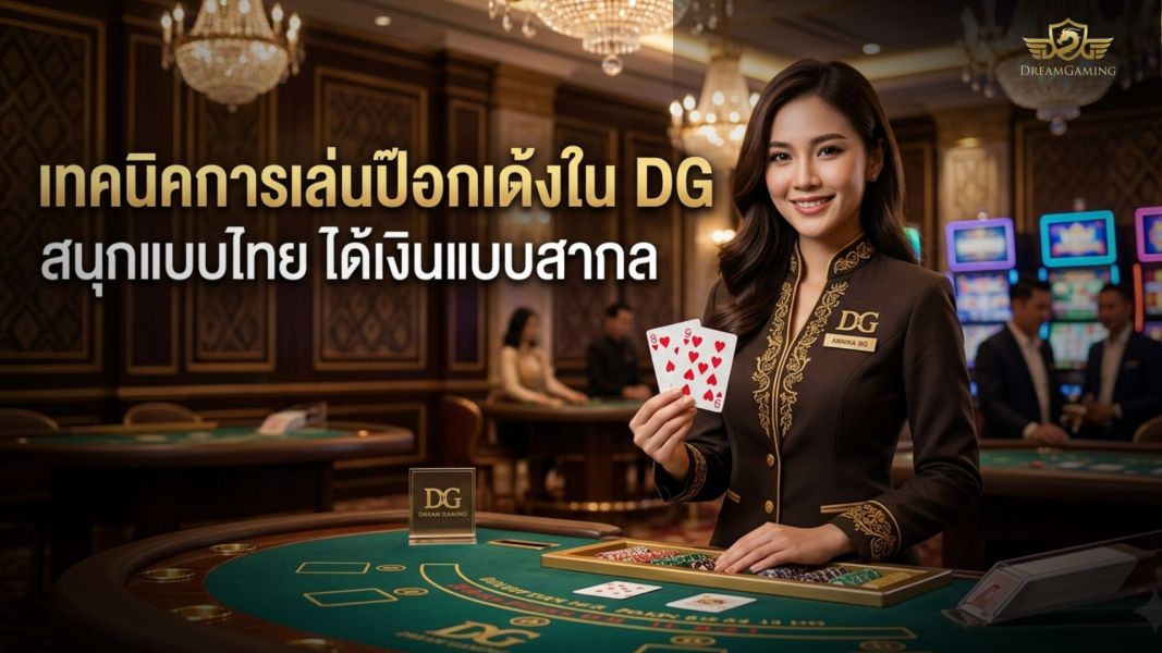 เทคนิคการเล่นป๊อกเด้งออนไลน์กับ DG ปี 2026 เข้าใจง่าย สนุกแบบไทยในระบบสากล