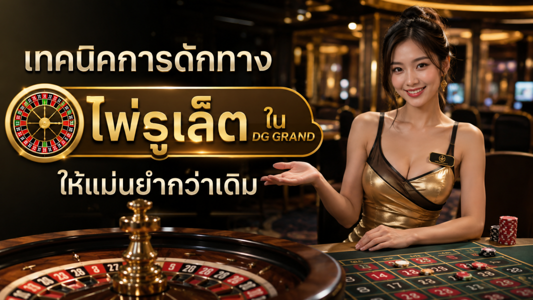 เทคนิคการดักทางไพ่รูเล็ตใน dg grand ให้แม่นยำกว่าเดิม พร้อมสูตรทำเงิน 2026
