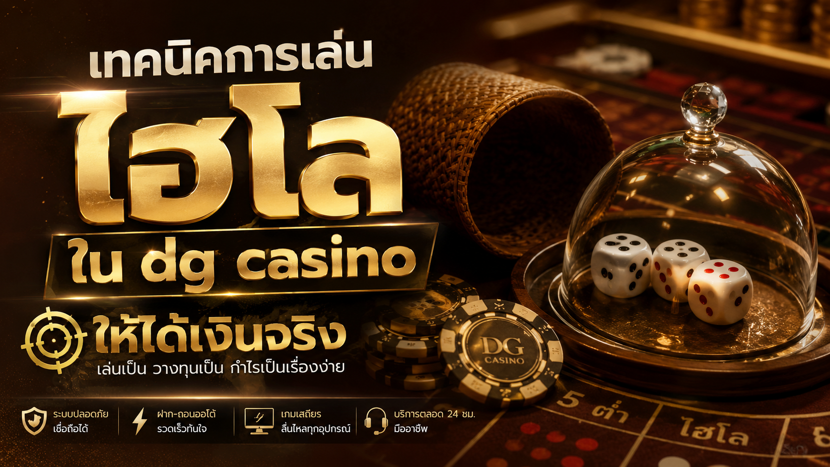 เทคนิคการเล่นไฮโลใน dg casino ให้เงินจริง อัปเดตปี 2026